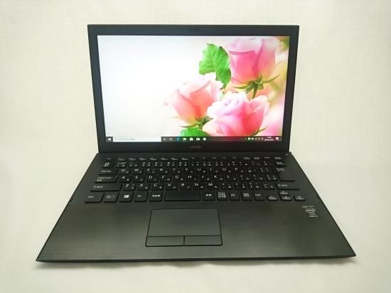中古ノートパソコン 薄型軽量 SONY VAIO VJP132 Windows10