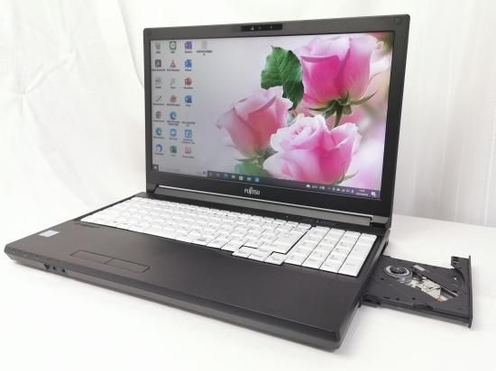 Windows11対応!中古 ノートパソコン 美品 富士通 Lifebook A579 Windows11対応!中古 ノートパソコン 美品 富士通 Lifebook A579