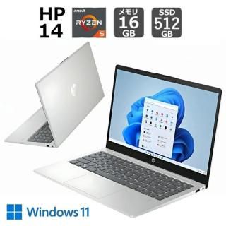  HP 14 Windows11 14FHD/Ryzen5 7530U/16GB/SSD 512GB 2025ǯ
