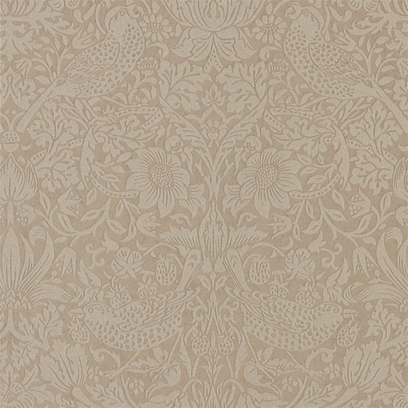 Pure Strawberry Thief  / 216019 / Pure Morris Wallpapers / Morris&Co.