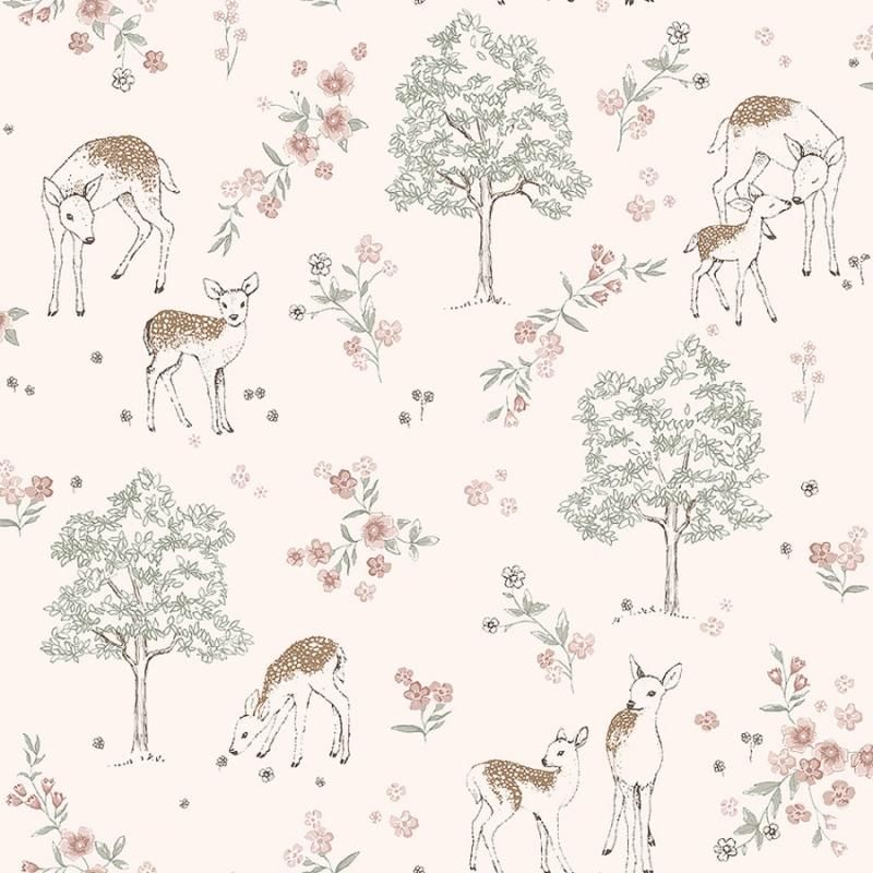 Deer Love 7473 Newbie Wallpaper Borastapeter 輸入壁紙クロスならwonderwall ワンダーウォール 北欧中心に厳選の輸入壁紙クロスを静岡から