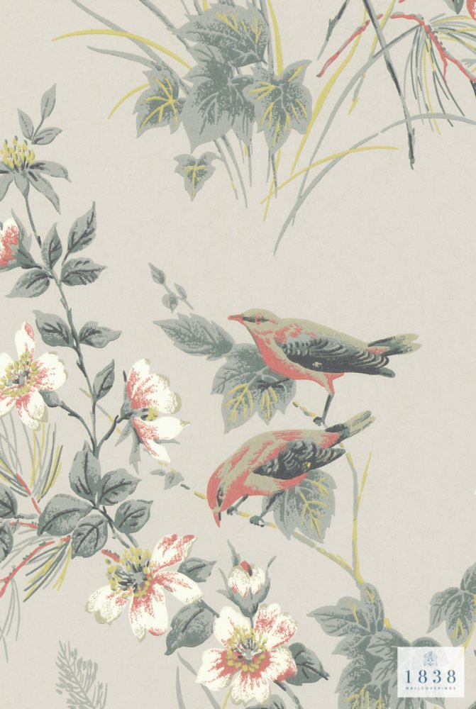 Rosemore /1601-100-05/   The Blooming House 7 / 1838Wall coverings
