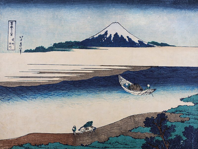 Hokusai / 3142 / Eastern Simplicity / Borastapeter