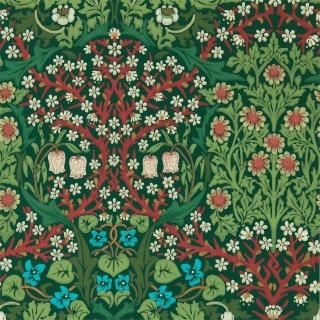 Blackthorn / 216962 / Queen Square Wallpapers / Morris&Co.