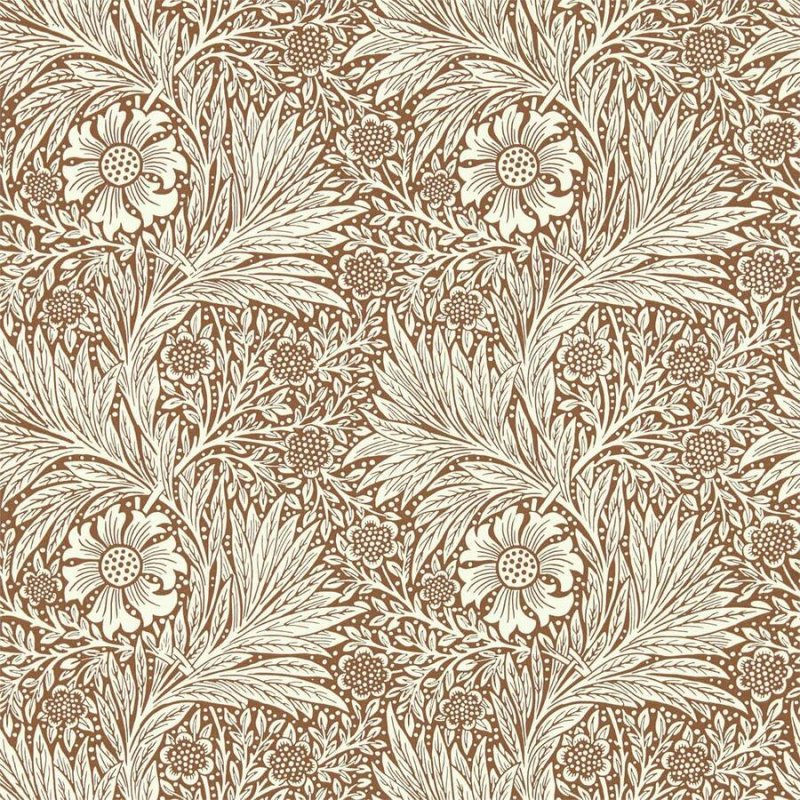Marigold / 216955 / Queen Square Wallpapers / Morris&Co.