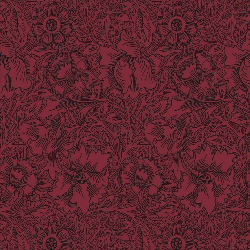 Poppy / 216956 / Queen Square Wallpapers / Morris&Co.