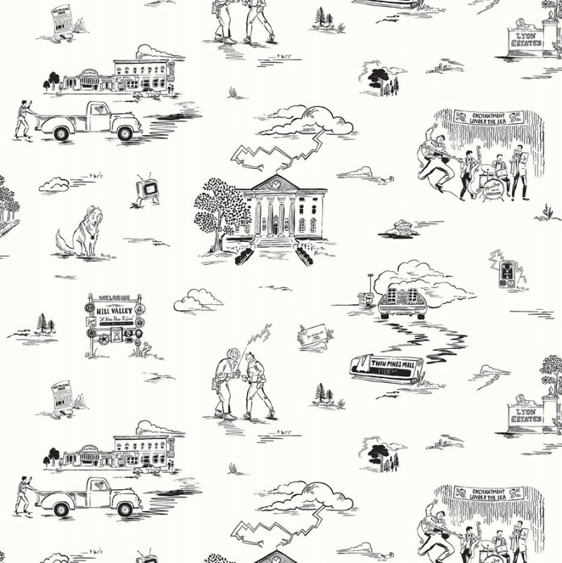 Hill Valley Toile / UN009 / Universal / Hygge & West