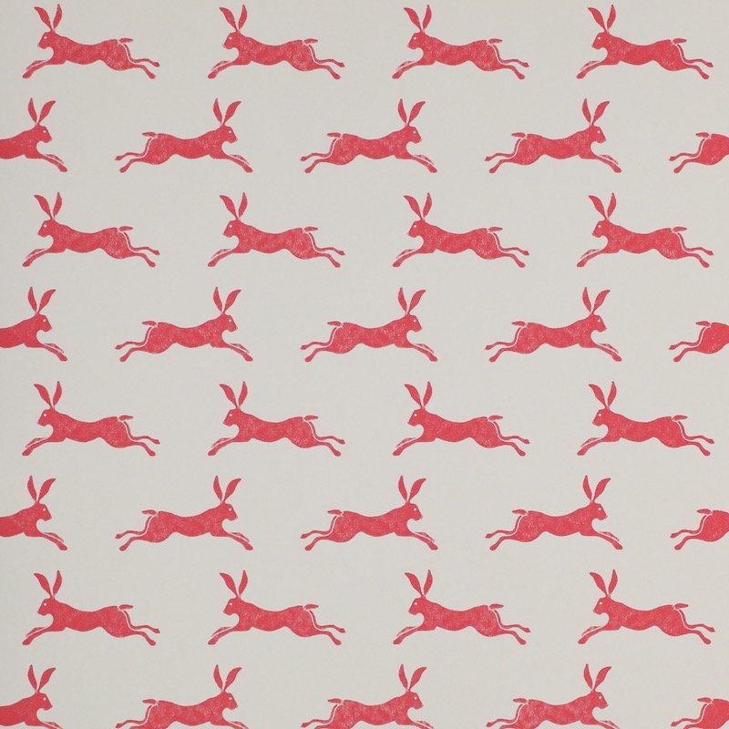 March Hare / J135W-01 / Rowan Wallpapers / Jane Churchill