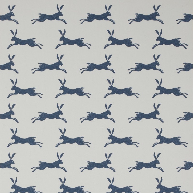 March Hare / J135W-12 / Rowan Wallpapers / Jane Churchill