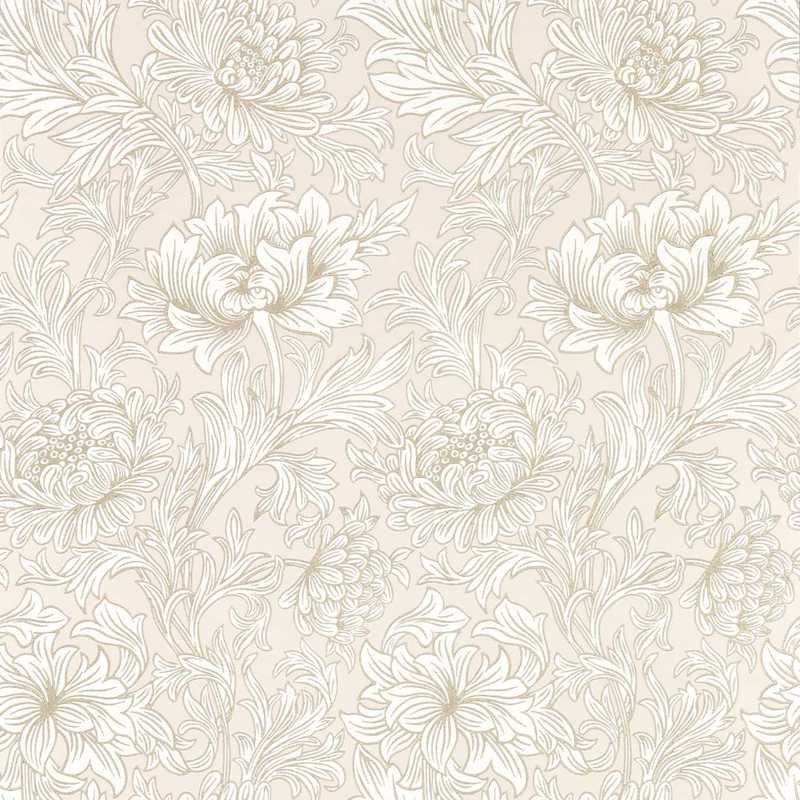 Chrysanthemum Toile / 217070 / SIMPLY MORRIS Wallpapers / Morris&Co.