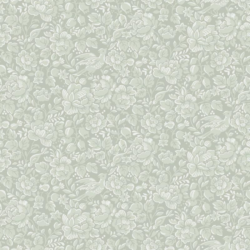 Jenny Light Green / 678-02 /  Blommor & Blad / Duro