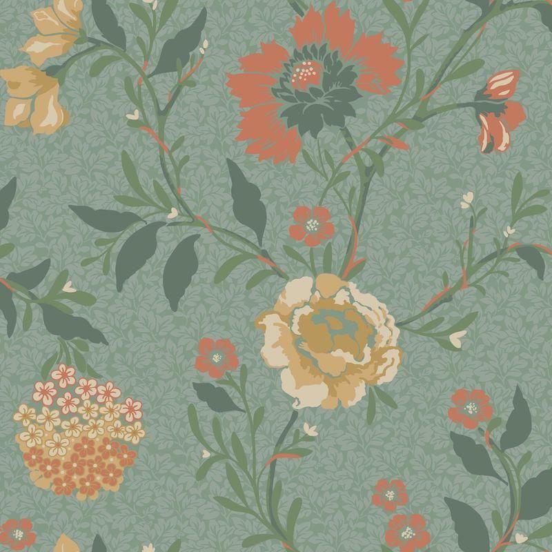 Vildros Green / 683-02 /  Blommor & Blad / Duro