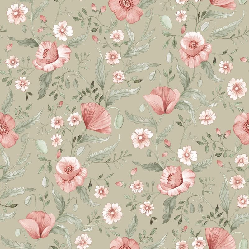 Tradgardsblommor / 43119 / Rosenlycka / midbec