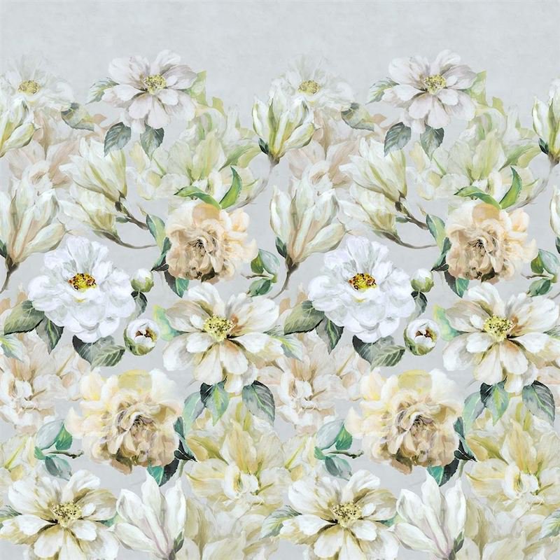 Jardin Botanique Birch / PDG1149/02 / Porcelaine de Chine Wallpapers / Designers Guild