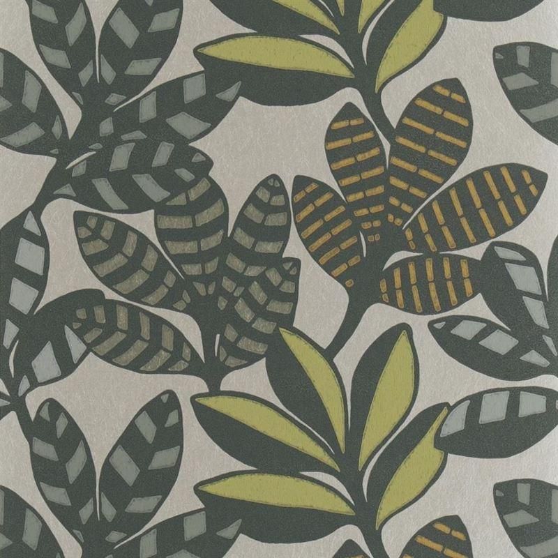 Tanjore Moss / PDG1129/02 / Minakari Wallpaper / Designers Guild