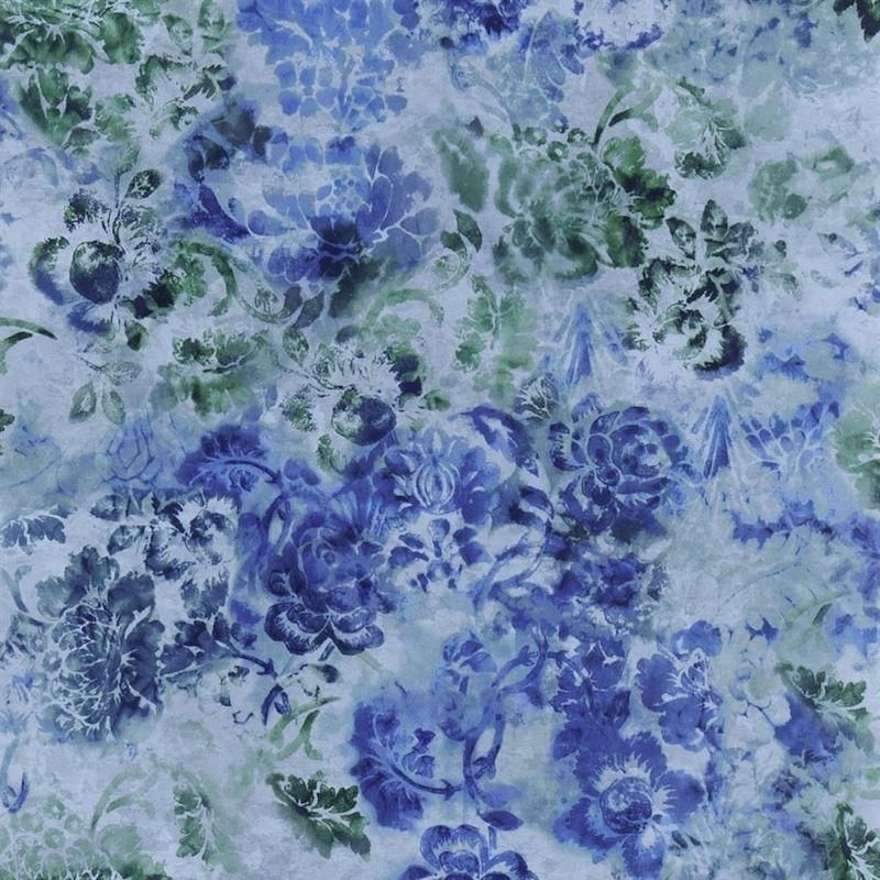 Tarbana Cobalt / PDG1126/07 / Minakari Wallpaper / Designers Guild