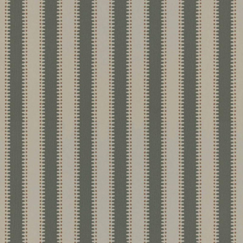 Jagged Stripe (Dusty Olive) / 30-65 / A Selection of Stripes / Langelid/vonBromssen