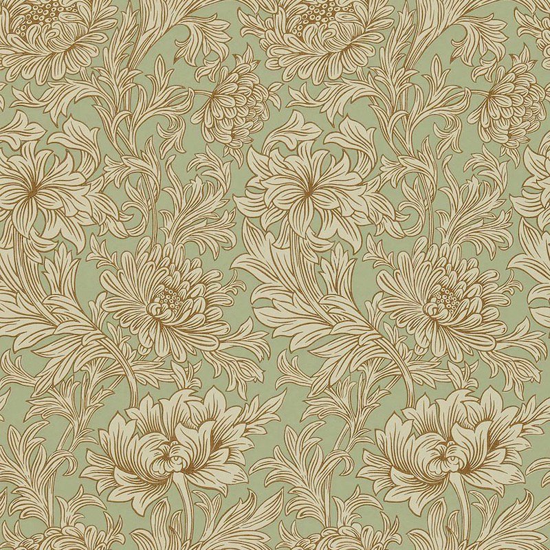 Chrysanthemum Toile / DMOWCH104 / 216861 / Other Collections / Morris&Co.