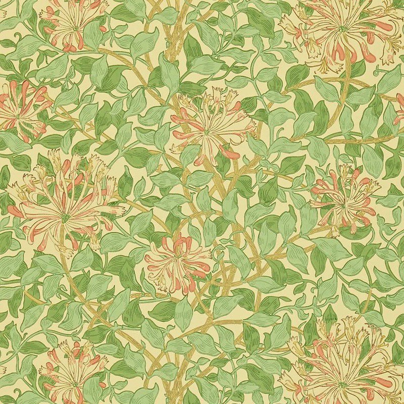 Honeysuckle / WM7611-5 / 210435 / 216842 / Other Collection / Morris&Co.