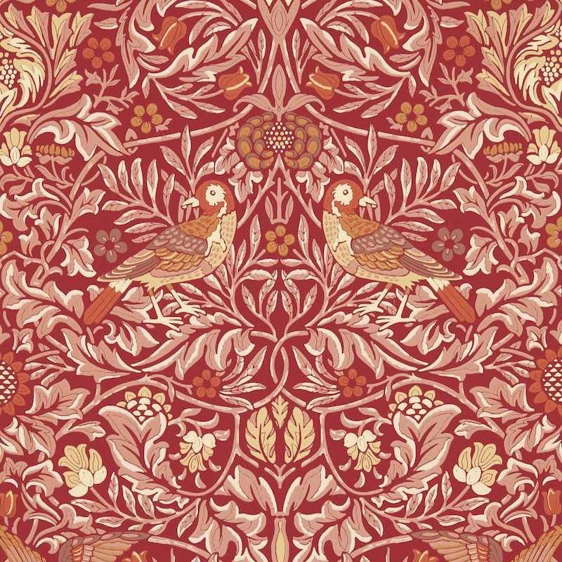 Bird / 217195 / Emery Walker's House Wallpaper Collection / Morris&Co.