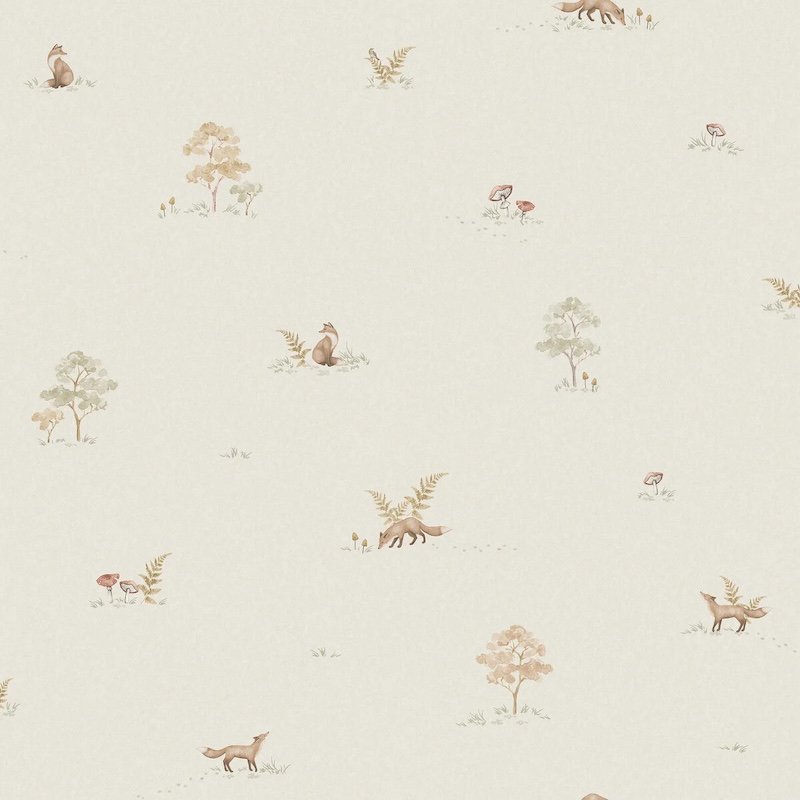 Little Fox / 6923 / Newbie Wallpaper / Borastapeter