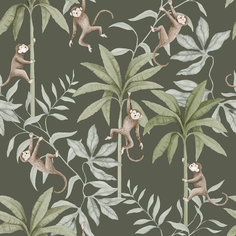 Jungle Friends / 6935 / Newbie Wallpaper / Borastapeter