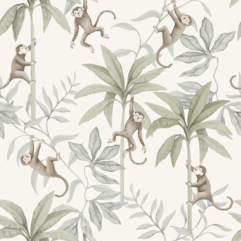 Jungle Friends / 6936 / Newbie Wallpaper / Borastapeter