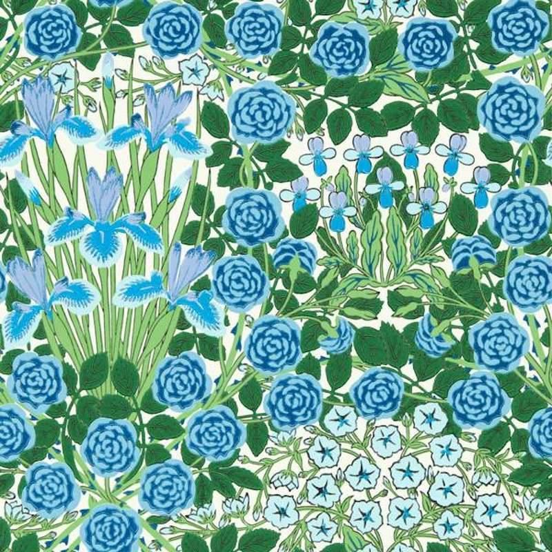 Campanula / 217352 / BEDFORD PARK WALLPAPERS / Morris&Co.