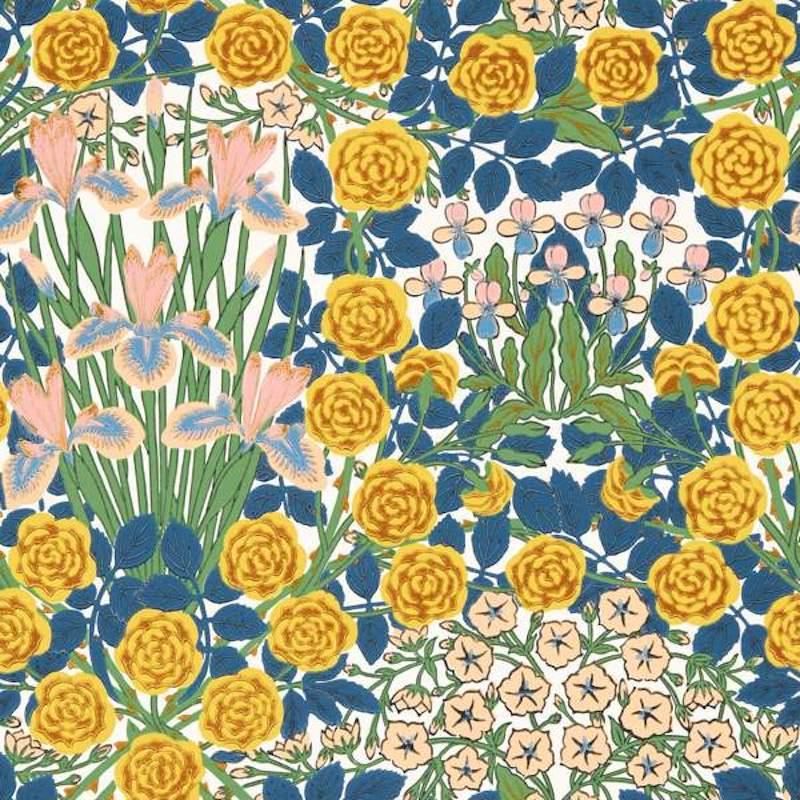 Campanula / 217353 / BEDFORD PARK WALLPAPERS / Morris&Co.