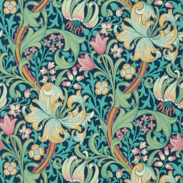 Golden Lily / 510007 / BEDFORD PARK WALLPAPERS / Morris&Co.