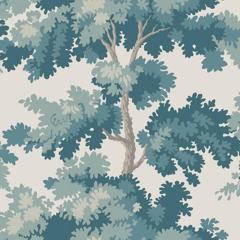 Raphael Mural, Teal / S10176 / Le Village / SANDBERG
