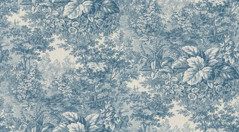 Forest Toile, Blue / S10402 / TidlöSa / SANDBERG