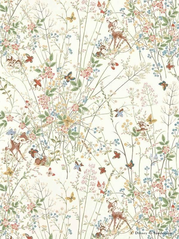 Bambi / 217276 / DISNEY HOME X SANDERSON WALLPAPERS / Sanderson