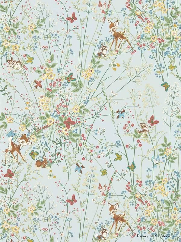 Bambi / 217278 / DISNEY HOME X SANDERSON WALLPAPERS / Sanderson