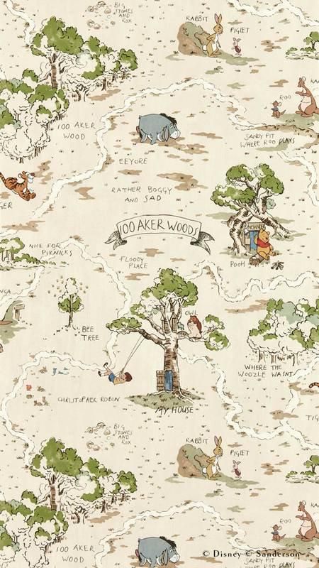 Hundred Acre Wood / 217291 / DISNEY HOME X SANDERSON WALLPAPERS / Sanderson