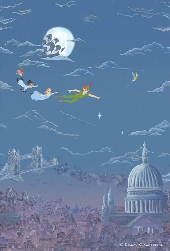Peter Pan / 217293 / DISNEY HOME X SANDERSON WALLPAPERS / Sanderson
