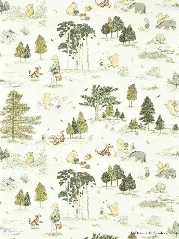 Winnie The Pooh / 217280 / DISNEY HOME X SANDERSON WALLPAPERS / Sanderson