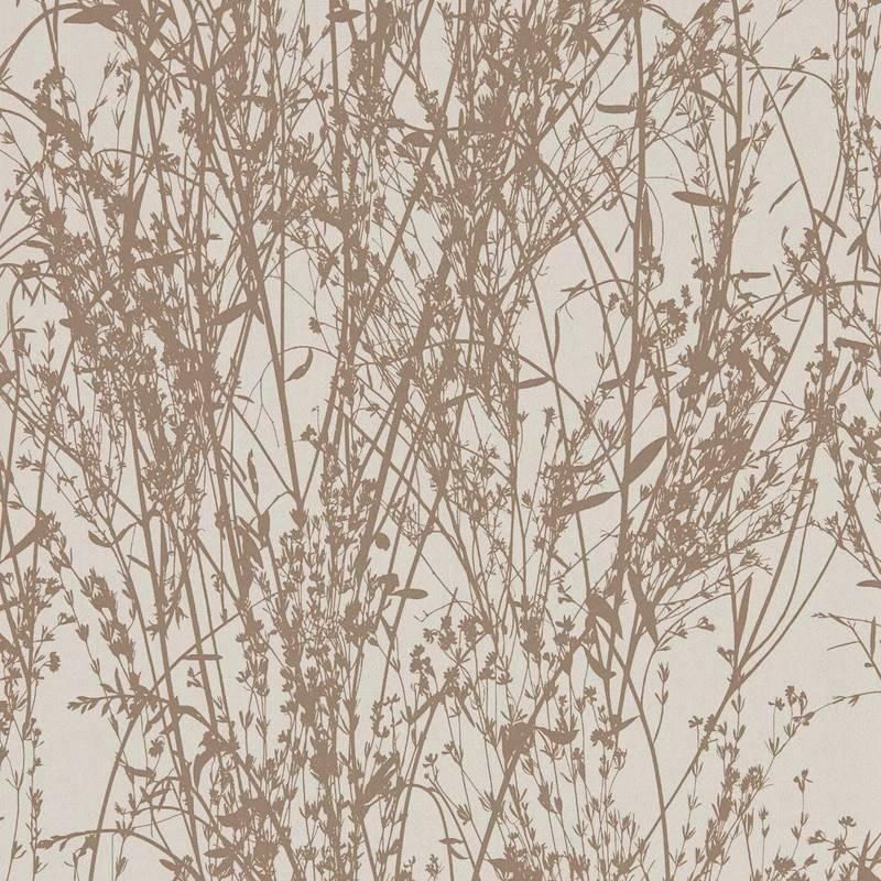 Meadow Canvas Gilver/Linen / 215693 / Country Woodland Wallcoverings / Sanderson