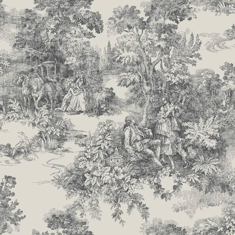 Toile de Jouy / 7766 / Adorn / Borastapeter