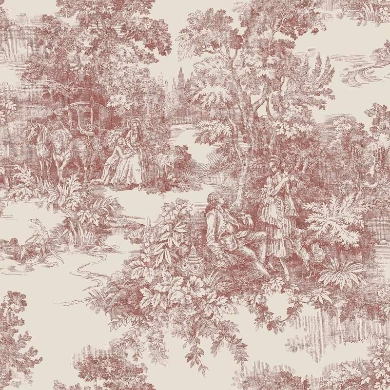 Toile de Jouy / 7768 / Adorn / Borastapeter