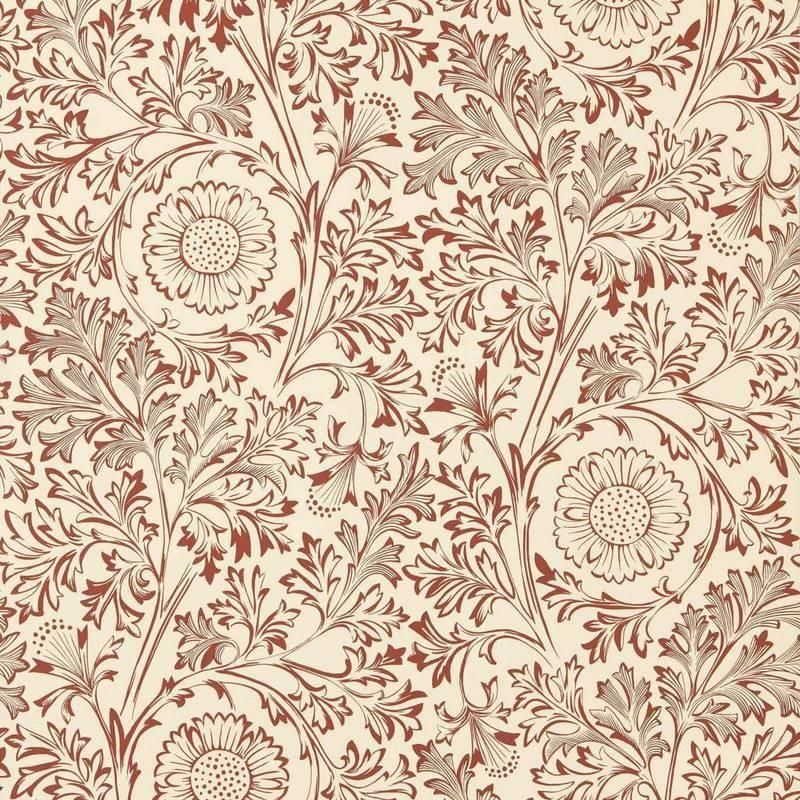 Chamomile / 217587 / The Unfinished Works Wallpapers / Morris&Co.