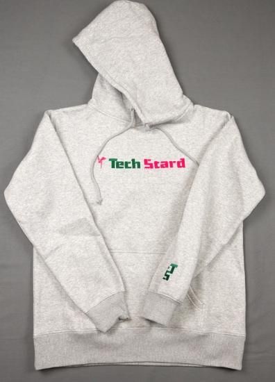 THE STITCH PULL OVER グレー（グリーン／ピンク） - TechStard