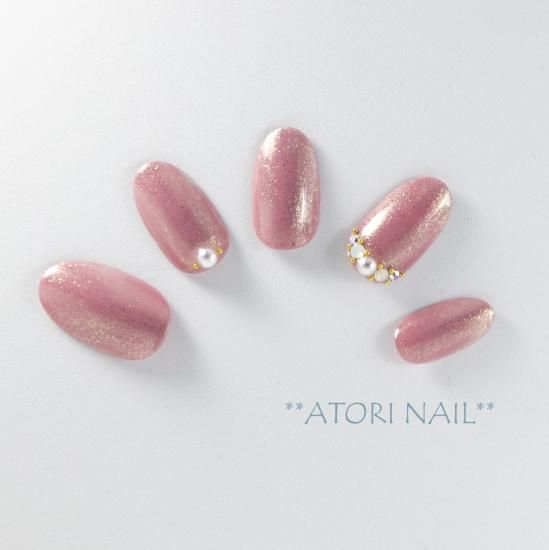 オーダーネイルチップNo.35 大人 モダン きらキラキラデザイン オーダーネイルチップNo.35 大人 モダン きらキラキラデザイン