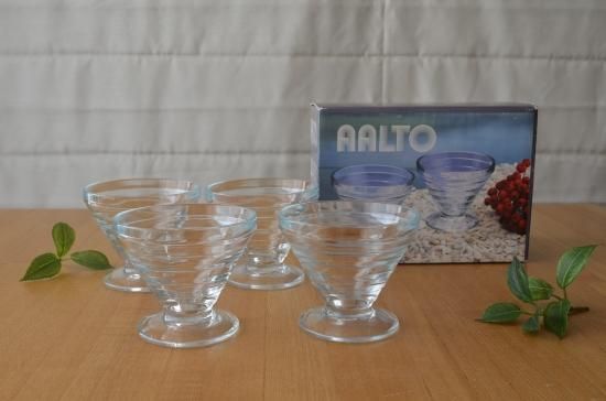 今ならほぼ即納！ AinoAalto/アイノアアルト○デザートボウル NO.1825 箱付 4コ アラビア