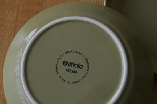 iittala/イッタラ○teema/ティーマ オリーブグリーン プレート14 iittala/イッタラ○teema/ティーマ オリーブグリーン プレート14