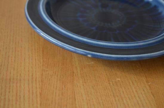 ARABIA/アラビア○Kosmos/ブルーコスモス○16cmプレート2枚 NO