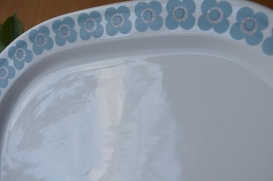 希少○ARABIA/アラビア○Veera/ヴェーラ○オーバルプレート36cm/大皿