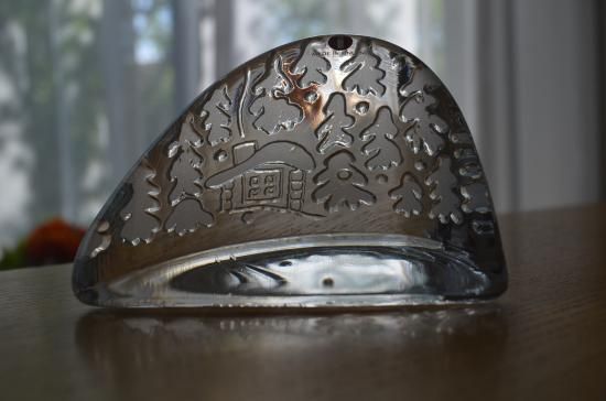  イッタラ　Latusatu ガラス　ペーパーウェイト　置物 フィンランド製 Iittala Latusatu ガラス オブジェ イッタラ