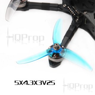 HQ Freestyle Prop 5X4.3X3V2S (2CW+2CCW)-Poly Carbonate ֥롼