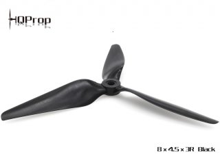 HQ MacroQuad Prop 8X4.5X3R(CW) Black-Carbon Reinforced Nylon